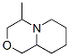 Pyrido[2,1-c][1,4]oxazine,  octahydro-4-methyl-