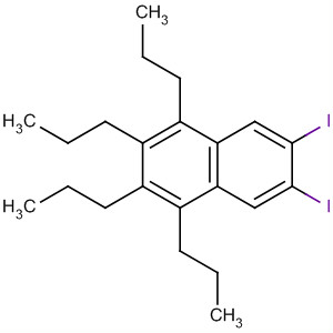 Naphthalene, 6,7-diiodo-1,2,3,4-tetrapropyl-