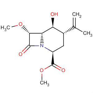 1-Azabicyclo[4.2.0]octane-2-carboxylic acid,5-hydroxy-7-methoxy-4-(1-methylethenyl)-8-oxo-, methyl ester,(2S,4S,5S,6S,7R)-
