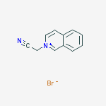 Isoquinolinium, 2-(cyanomethyl)-, bromide