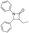 2-Azetidinone, 1,4-diphenyl-3-ethyl-,