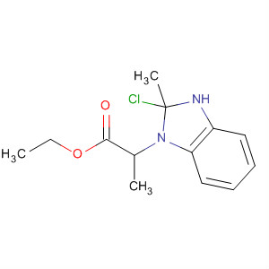 1H-Benzimidazole-1-propanoic acid, 2-chloro-b-methyl-, ethyl ester