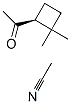 (1S,3S)-3-ACETYL-2,2-DIMETHYLCYCLOBUTANE ACETONITRILE