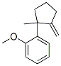  1-Methoxy-2-(1-methyl-2-methylenecyclopentyl)benzene 
