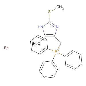 Phosphonium,[[5-methyl-2-(methylthio)-1H-imidazol-4-yl]methyl]triphenyl-, bromide