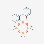 2,2,4,4,8,8-hexamethylspiro[1,3,5,7,2,4,6,8-tetraoxatetrasilocane-6,6'-benzo[c][2,1]benzoxasiline]