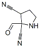 2,3-Pyrrolidinedicarbonitrile,2-formyl-