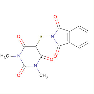 1H-Isoindole-1,3(2H)-dione,2-[(hexahydro-1,3-dimethyl-2,4,6-trioxo-5-pyrimidinyl)thio]-
