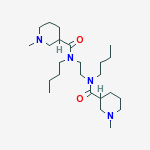 NIPECOTAMIDE,N,N-ETHYLENEBIS(N-BUTYL-1-METHYL-