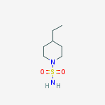 1-PIPERIDINESULFONAMIDE,4-ETHYL-