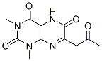 2,4,6(3H)-Pteridinetrione, 1,5-dihydro-1,3-dimethyl-7-(2-oxopropyl)-