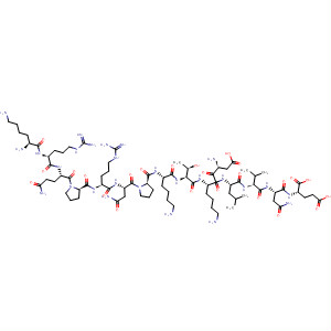 L-Glutamic acid,L-lysyl-L-arginyl-L-glutaminyl-L-prolyl-L-arginyl-L-asparaginyl-L-prolyl-L-lysyl-L-threonyl-L-a-aspartyl-L-lysyl-L-leucyl-L-valyl-L-asparaginyl-