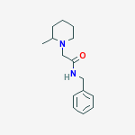 1-PIPERIDINEACETAMIDE,2-METHYL-N-BENZYL-