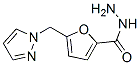 2-Furancarboxylic acid,5-(1H-pyrazol-1-ylmethyl)-, hydrazide