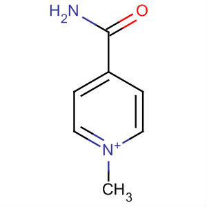 Pyridinium, 4-(aminocarbonyl)-1-methyl-