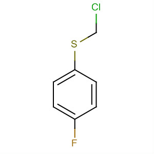 Benzene, 1-[(chloromethyl)thio]-4-fluoro-