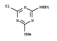 4-chloro-N-ethyl-6-methoxy-1,3,5-triazin-2-amine