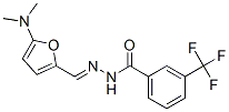BENZOIC ACID,3-(TRIFLUOROMETHYL)-,[[5-(DIMETHYLAMINO)-FURAN-2-YL]METHYLENE]HYDRAZIDE