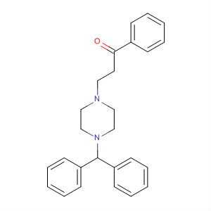 1-Propanone, 3-[4-(diphenylmethyl)-1-piperazinyl]-1-phenyl-
