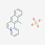 13-methylnaphtho[2,3-a]quinolizin-5-ium;perchlorate