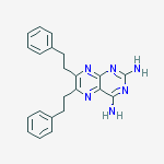 2,4-Pteridinediamine, 6,7-Bis(2-Phenylethyl)-