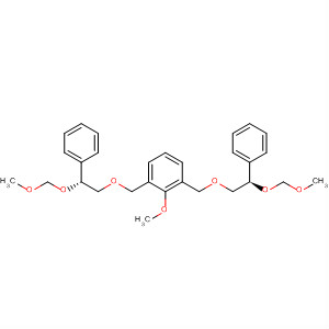 Benzene,2-methoxy-1,3-bis[[(2R)-2-(methoxymethoxy)-2-phenylethoxy]methyl]-
