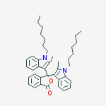 1(3H)-Isobenzofuranone, 3,3-bis(1-heptyl-2-methyl-1H-indol-3-yl)-