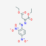 Butanedioic acid, [(2,4-dinitrophenyl)hydrazono]-, diethyl ester