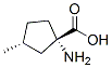 CYCLOPENTANECARBOXYLIC ACID 1-AMINO-3-METHYL-,TRANS-
