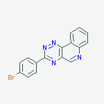 1,2,4-Triazino[5,6-c]quinoline, 3-(4-bromophenyl)-