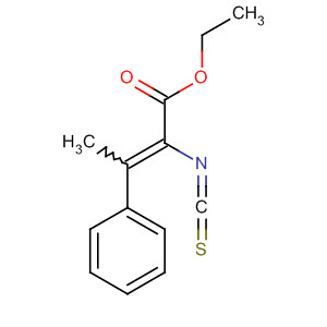 2-Butenoic acid, 2-isothiocyanato-3-phenyl-, ethyl ester