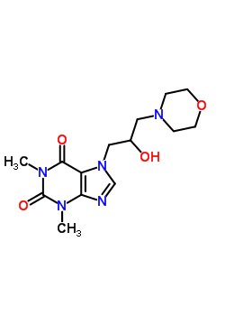 7-[2-hydroxy-3-(morpholin-4-yl)propyl]-1,3-dimethyl-3,7-dihydro-1H-purine-2,6-dione