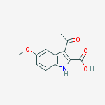 1H-Indole-2-carboxylic acid, 3-acetyl-5-methoxy-