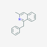 Isoquinoline, 3-methyl-1-(phenylmethyl)-