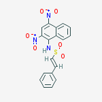 N-(2,4-dinitronaphthalen-1-yl)-2-phenylethenesulfonamide