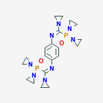 N,N'-(1,4-PHENYLENEBIS(1-AZIRIDINYLMETHYLIDYNE))BIS(P,P-BIS(1-AZIRIDINYL)PHOSPHINIC AMIDE
