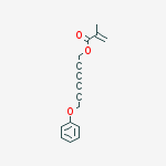 2-Propenoic acid, 2-methyl-, 6-phenoxy-2,4-hexadiynyl ester
