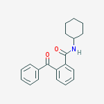 2-benzoyl-N-cyclohexylbenzamide