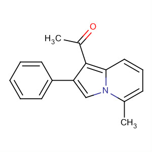 Ethanone, 1-(5-methyl-2-phenyl-1-indolizinyl)-
