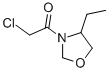 OXAZOLIDINE,3-(CHLOROACETYL)-4-ETHYL-