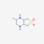 Thieno[3,4-b]pyrazine, octahydro-2-methyl-, 6,6-dioxide