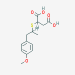 2-{[1-(4-methoxyphenyl)propan-2-yl]sulfanyl}butanedioic acid