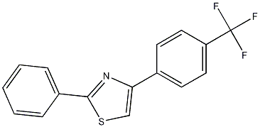 Thiazole, 2-phenyl-4-[4-(trifluoromethyl)phenyl]-