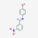 4-{[(E)-(3-nitrophenyl)methylidene]amino}phenol