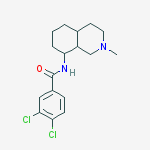 N-[(4aR,8aS)-2-methyl-3,4,4a,5,6,7,8,8a-octahydro-1H-isoquinolin-8-yl]-3,4-dichlorobenzamide