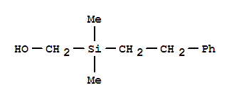 [dimethyl(2-phenylethyl)silyl]methanol