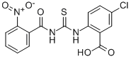 5-CHLORO-2-[[[(2-NITROBENZOYL)AMINO]THIOXOMETHYL]AMINO]-BENZOIC ACID