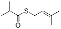 Propanethioic acid, 2-methyl-, S-(3-methyl-2-butenyl) ester