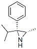 AZIRIDINE, 3-METHYL-2-(1-METHYLETHYL)-2-PHENYL-, CIS-