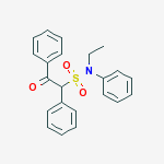 N-ethyl-2-oxo-N,1,2-triphenylethanesulfonamide